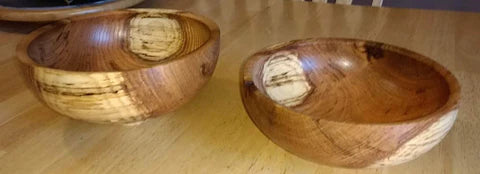 wooden bowls finished with Livos 