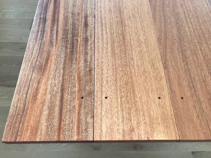 wood countertop oil kunos by livos on mahogany table