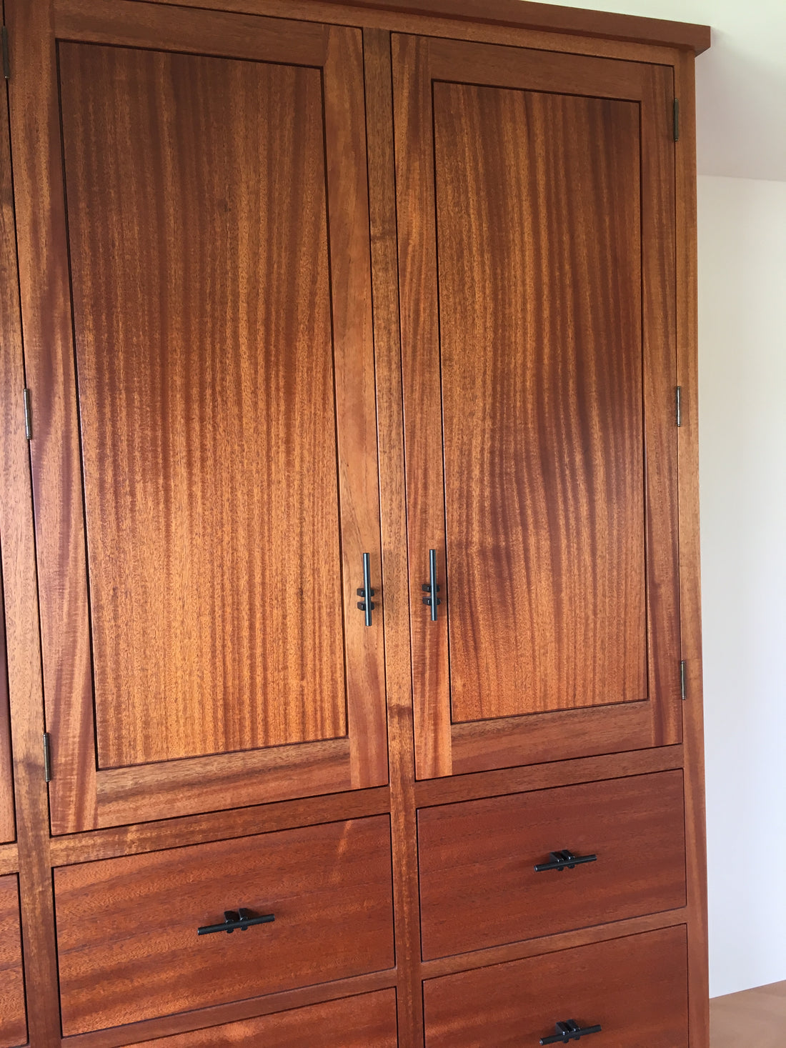kunos wood sealer on cabinet